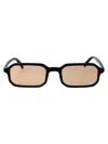 Emporio Armani Rectangular Sunglasses 0 Ea4253 U 501793 In Black
