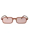 Emporio Armani Rectangular Sunglasses 0 Ea4253 U 627173 In Brown