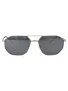 Emporio Armani Full Frame Sunglasses In Gray
