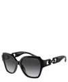 Emporio Armani Gradient Gray Butterfly Ladies Sunglasses Ea4202f 50178g 56 In Crl