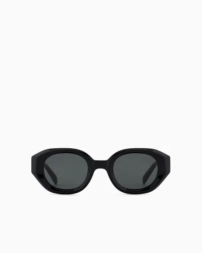 EMPORIO ARMANI MEN’S IRREGULAR-SHAPED SUNGLASSES