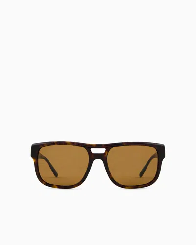 EMPORIO ARMANI MEN’S PILLOW SUNGLASSES