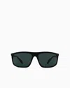 Emporio Armani Men's Aviator Sunglasses In Black