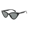 Emporio Armani Sunglasses 4136 Sole In Black