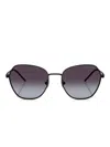 Emporio Armani Sunglasses Blacks And Greys In Black