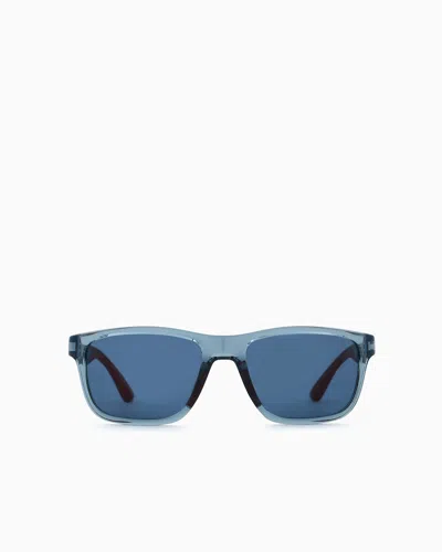 Emporio Armani Kids' Sunglasses In Blue