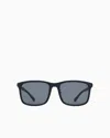 Emporio Armani Men's Asian-fit Square Sunglasses In Blue