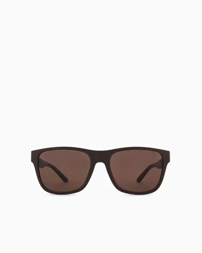 Emporio Armani Sunglasses In Brown