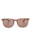 Emporio Armani Sunglasses Brown In Brown