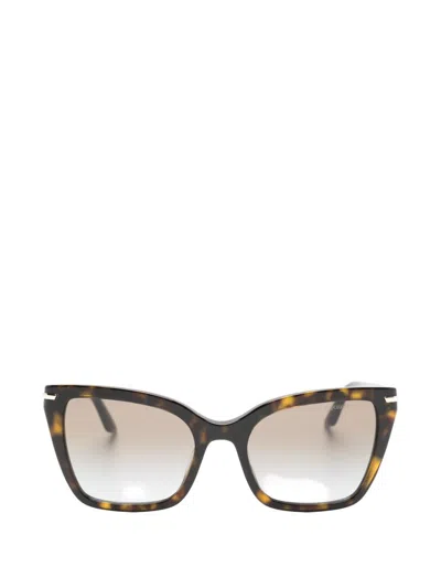 Emporio Armani Sunglasses In Brown