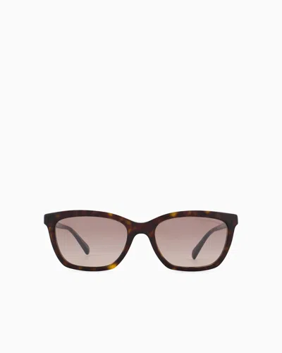 Emporio Armani Sunglasses In Brown