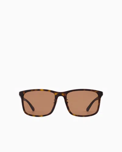 Emporio Armani Sunglasses In Brown