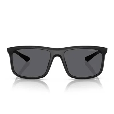 Emporio Armani Sunglasses Ea4234 U 5001 T3 Matte Black/gray Men Polarized