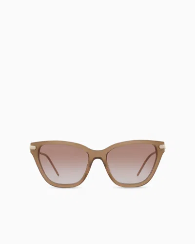 Emporio Armani Sunglasses In Gold