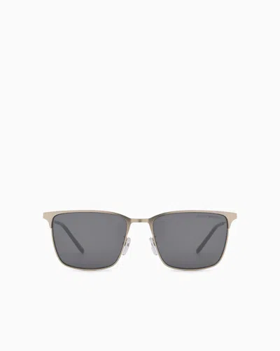 Emporio Armani Sunglasses In Gold