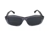 Emporio Armani Sunglasses In Grey Transparent Glossy