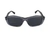 Emporio Armani Sunglasses In Grey Transparent Glossy