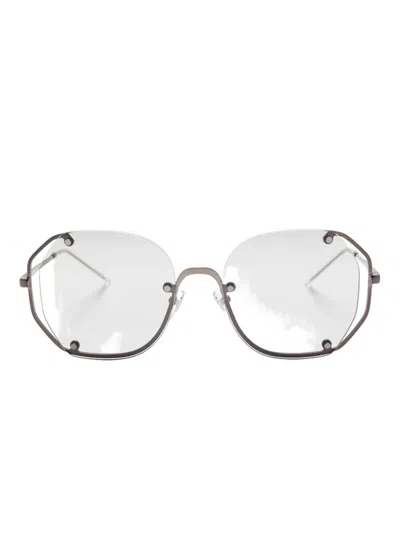 Emporio Armani Sunglasses Light Grey In White