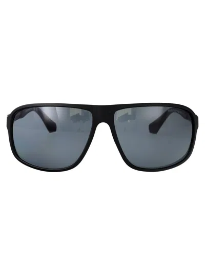 Emporio Armani 0ea4029 Sunglasses In Matte Black