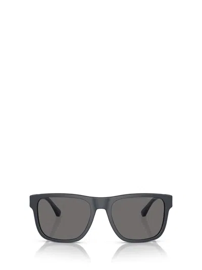 Emporio Armani Sunglasses In Matte Blue