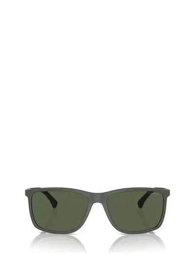 Emporio Armani Sunglasses In Matte Green