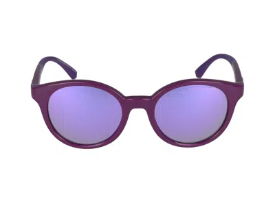 Emporio Armani Sunglasses In Purple