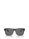 Emporio Armani Sunglasses In Shiny Black / Top Crystal