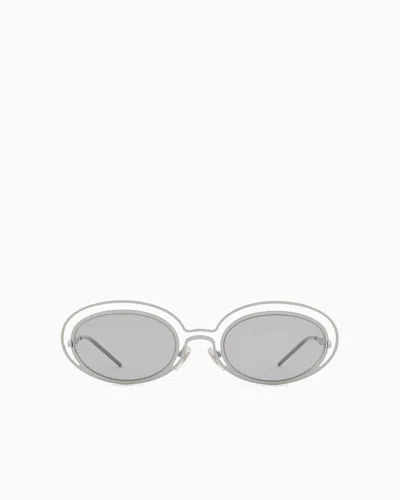 Emporio Armani Sunglasses In Silver