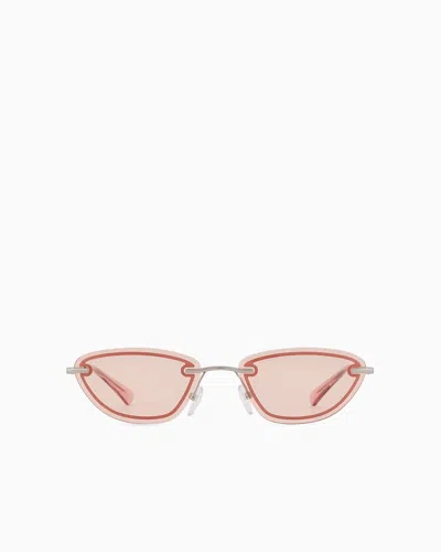 Emporio Armani Sunglasses In Silver