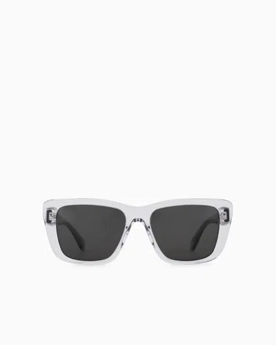 Emporio Armani Sunglasses In Transparent