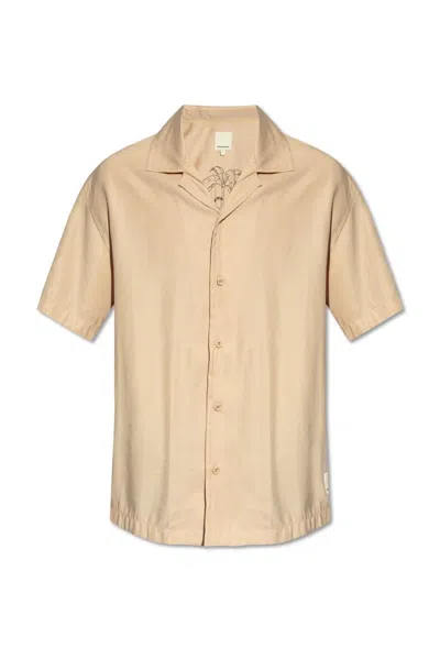 Emporio Armani Sustainability Collection Shirt In Beige