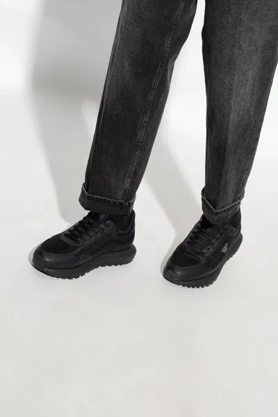 Emporio Armani ‘sustainability' Collection Sneakers In Black