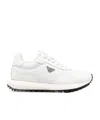 Emporio Armani Men's Logo Low-top Sneakers In White