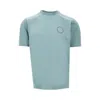 Emporio Armani Sv Peace Print T-shirt In Green