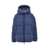 Emporio Armani Sv Recycled Down Jacket In Blue