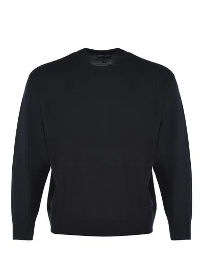 Emporio Armani Sweater In Black