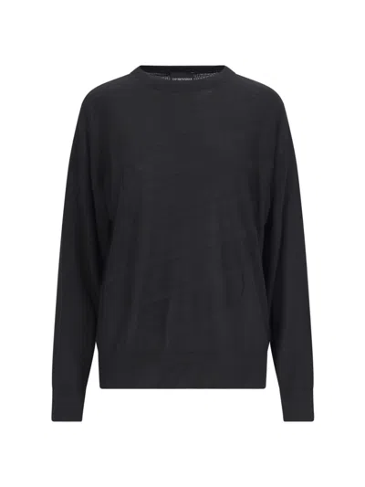 Emporio Armani Jumper In Black  