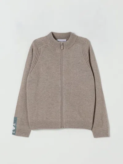 Emporio Armani Babies' Sweater  Kids Color Beige In Neutral