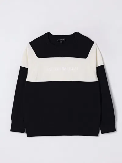 Emporio Armani Sweater  Kids Color Blue