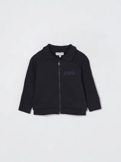 Emporio Armani Babies' Sweater  Kids Color Blue