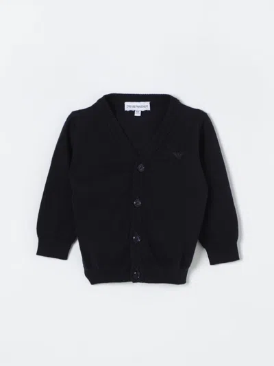 Emporio Armani Babies' Pullover  Kinder Farbe Blau