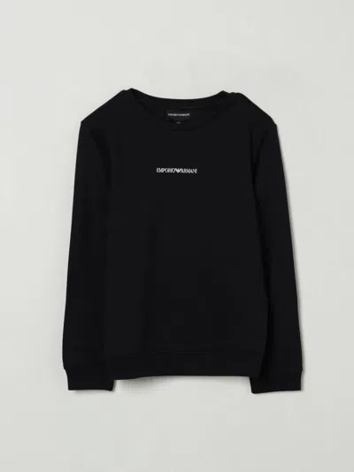 Emporio Armani Sweater  Kids Color Navy In Black