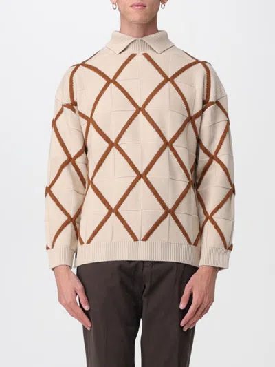 Emporio Armani Sweater  Men Color Beige In Neutral