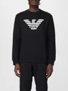 Emporio Armani Cotton Blend Crewneck Sweatshirt