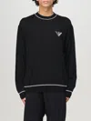 EMPORIO ARMANI SWEATER EMPORIO ARMANI MEN COLOR BLACK 1,414506214