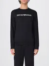 Emporio Armani Cotton Blend Crewneck Sweatshirt