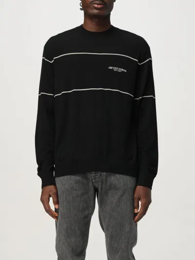 EMPORIO ARMANI SWEATER EMPORIO ARMANI MEN COLOR BLACK,H21817002