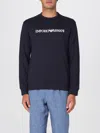 Emporio Armani Cotton Blend Crewneck Sweatshirt