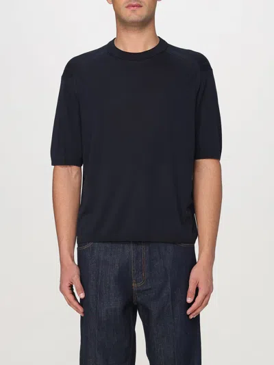 EMPORIO ARMANI T-SHIRT EMPORIO ARMANI MEN COLOR BLUE,422373009