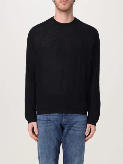 EMPORIO ARMANI SWEATER EMPORIO ARMANI MEN COLOR BLUE,G67239009